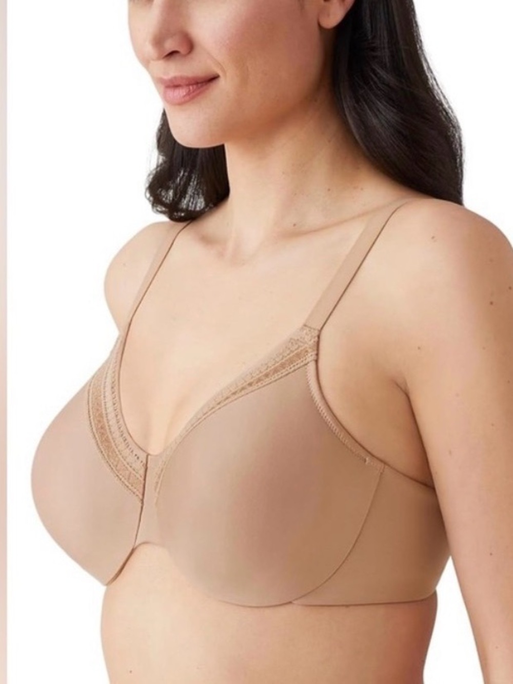 Wacoal Perfect Primer Beige Nude Underwire  Bra | Style 855213 | 36D